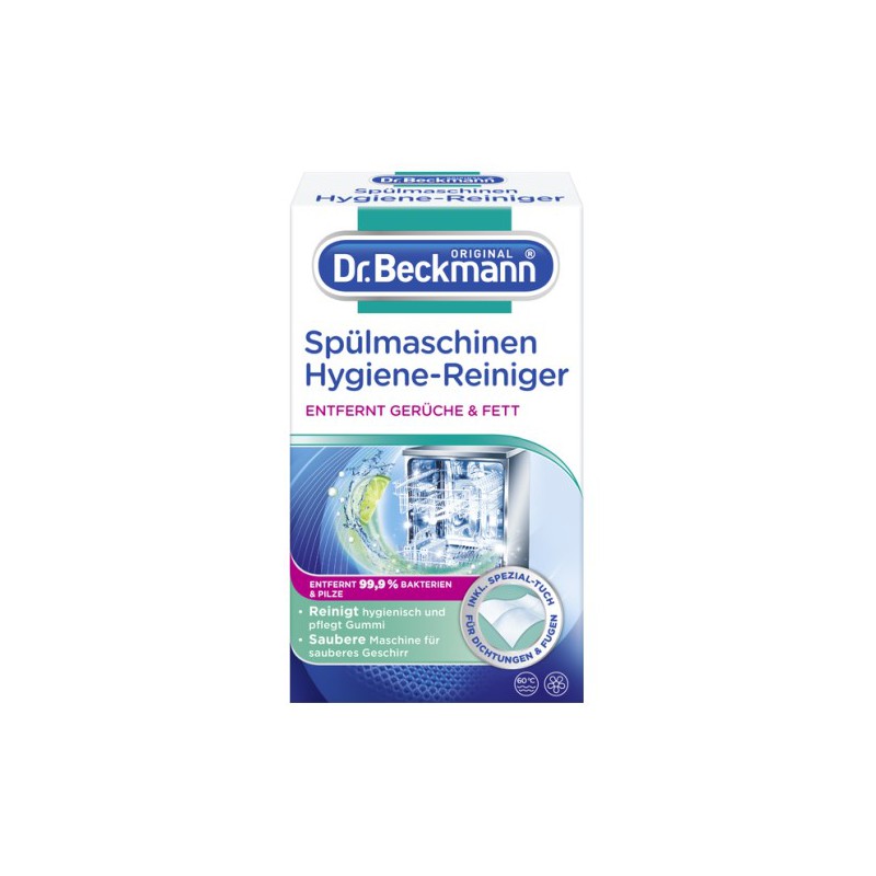  Dr.Beckmann Spulmaschinen Hygiene-Reiniger 75g Czyścik Do Zmywarek