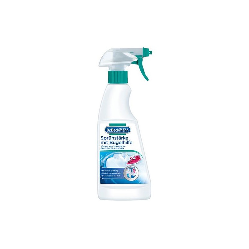  Dr.Beckmann Spruh-Starke mit Bugelhilfe 500ml Spray Do Prasowania