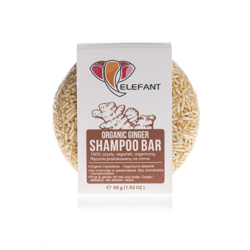  Szampon w kostce Elefant Imbir 60g