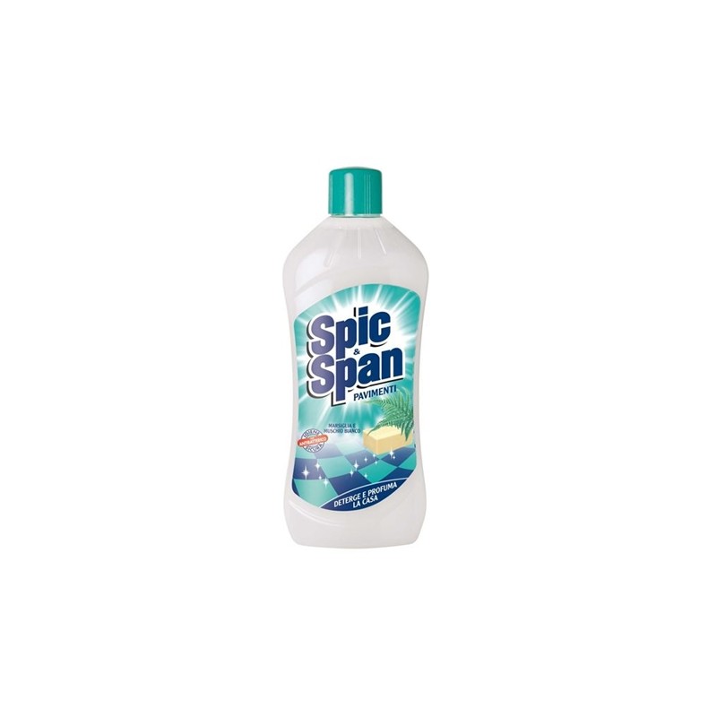  Spic&Span Marsiglia Płyn do Podłóg 1L Białe Piżmo