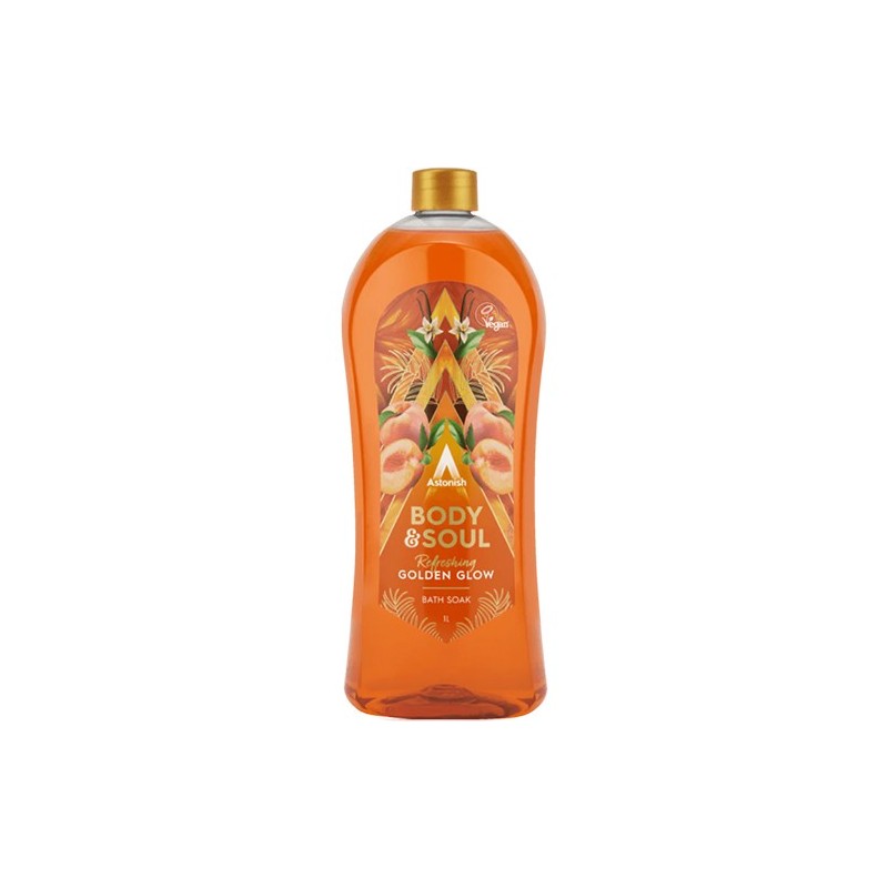  Astonish Body&Soul Golden Glow Płyn Do Kąpieli 1L
