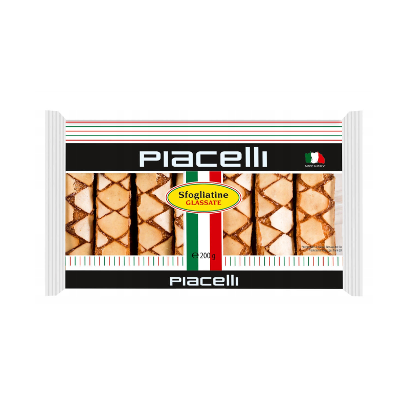  Piacelli Sfogliatine Glassate 200g Ciastka Kruche Francuskie