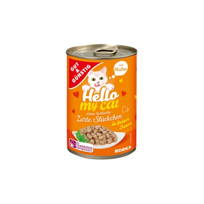  G&G Hello My Cat Drób 415g Karma dla kota