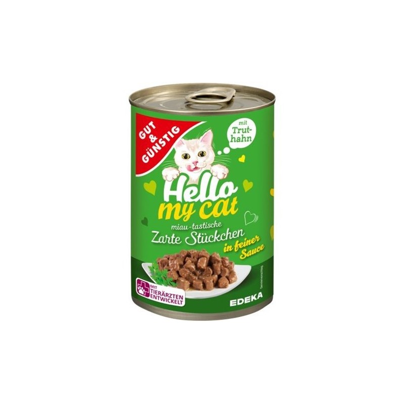  G&G Hello My Cat Indyk 415g Karma dla kota