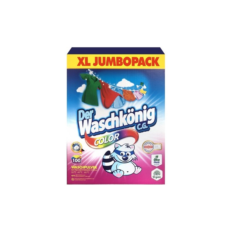  Waschkonig Color 100p 6,5kg Proszek Do Prania