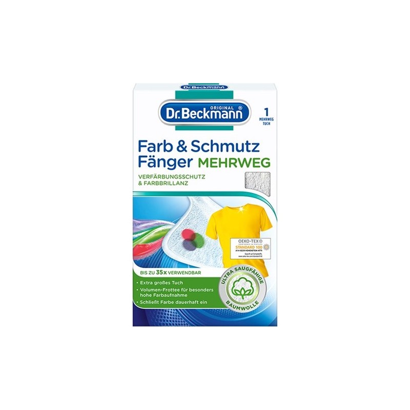  Dr.Beckmann Farb-Schmutz Tuch Szmatka Antybarwiąca 35 prań