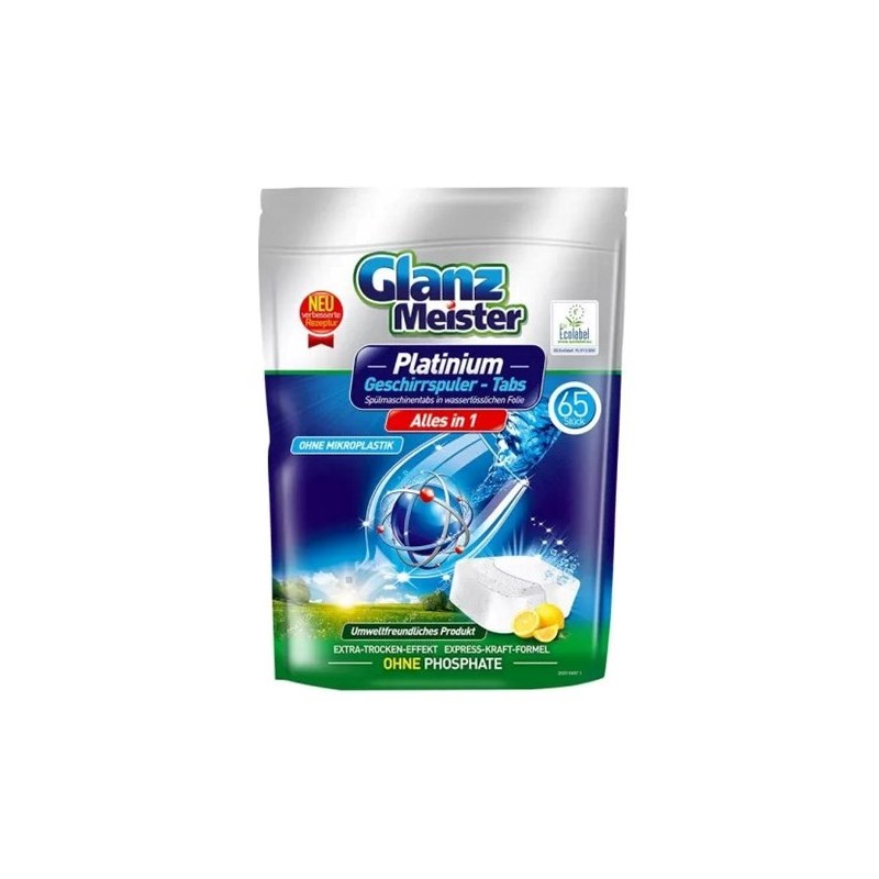  Glanz Meister Platinium All in 1 Tabs 65szt Tabletki do zmywarki
