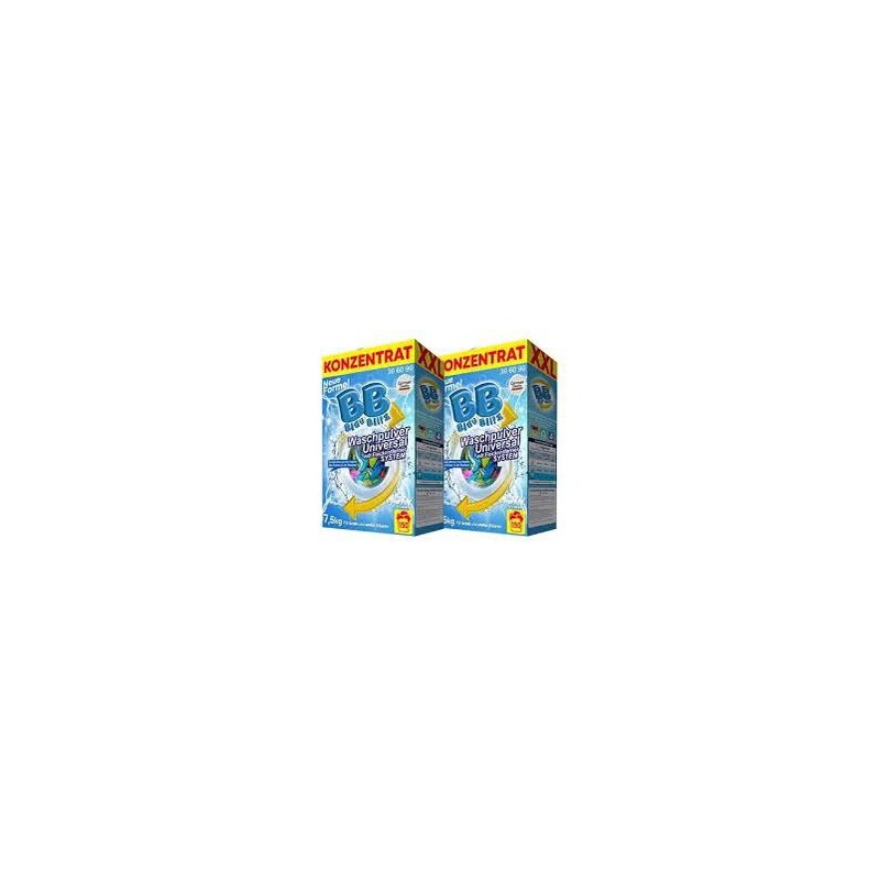  Proszek do prania Blau Blitz Universal 150p 7,5kg 2x