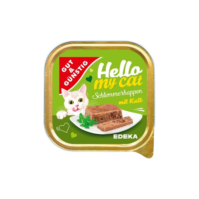  Karma dla kotów Hello my cat cielęcina 100g