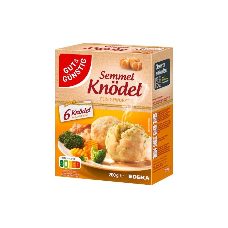  G&G Semmel Knodel Fein Gewurzt 6szt 200g