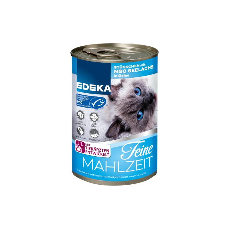  Edeka Feine Mahlzeit MSC Seelachs dla Kota 400g