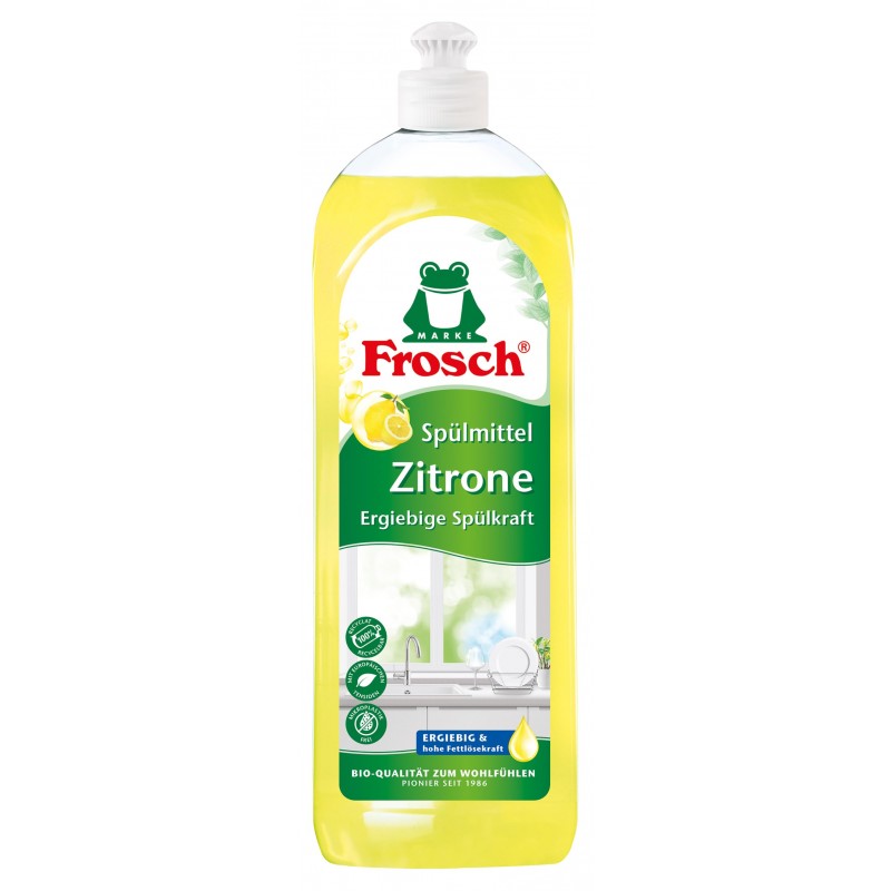  Płyn do mycia naczyń Frosch Zitrone Spulmittel 750 ml
