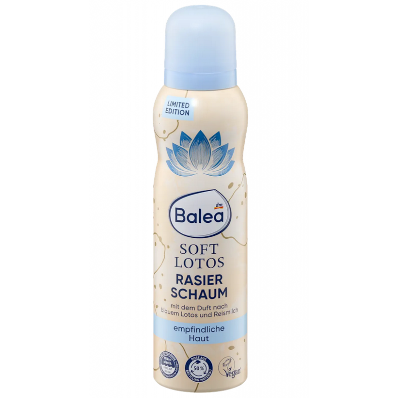  Balea Pianka do golenia Soft Lotos 150ml