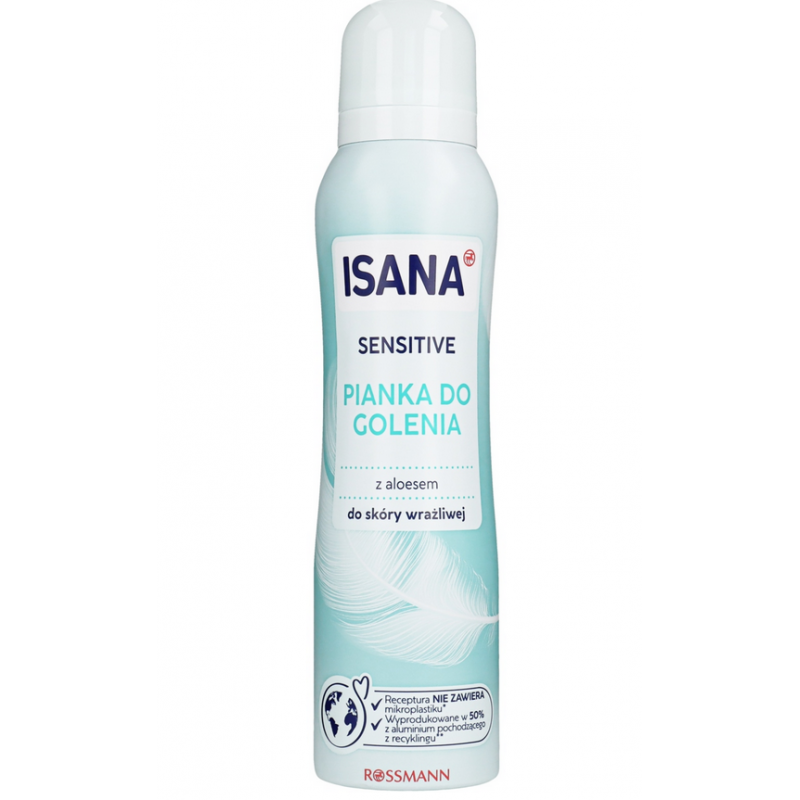  ISANA Pianka do golenia Sensitive 150ml