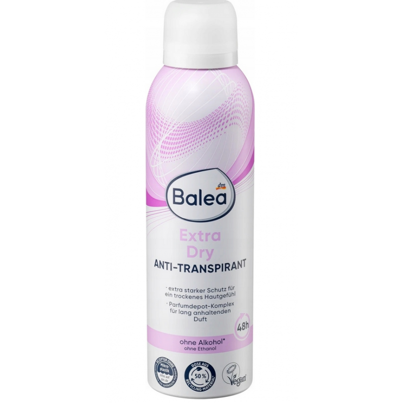  Dezodorant w sprayu Extra Dry Balea 200ml