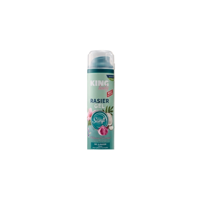  King Lady Rasiergel Frangipani&Coconut Żel do golenia 200ml