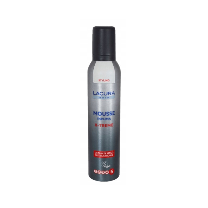 Lacura Hair Mousse Xtreme Pianka do włosów mocno ultrwalająca 250ml