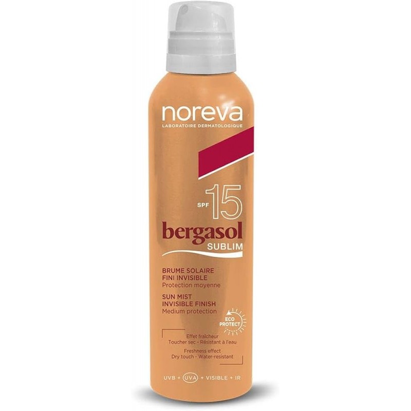  Noreva Bergasol Sublim SPF15 Mgiełka do opalania 150ml