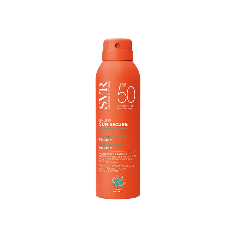  SVR Sun Secure Brume SPF50 Mgiełka ochronna do opalania 200ml