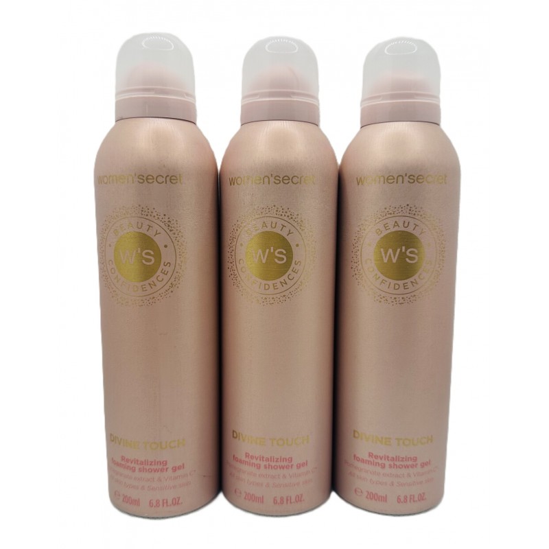  Women Secret Pianka pod prysznic Zestaw 3x200ml Divine Touch