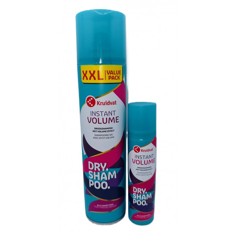  Kruidvat Instant Volume Suchy Szampon 400ml + GRATIS 75ml