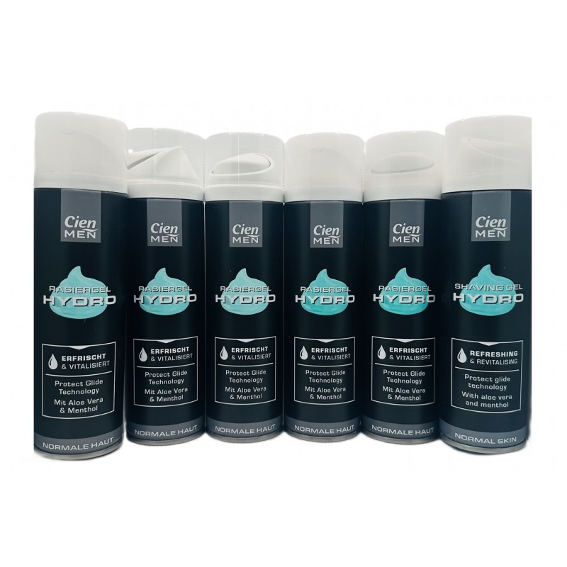  Cien Men Żel do golenia Hydro 6x200ml