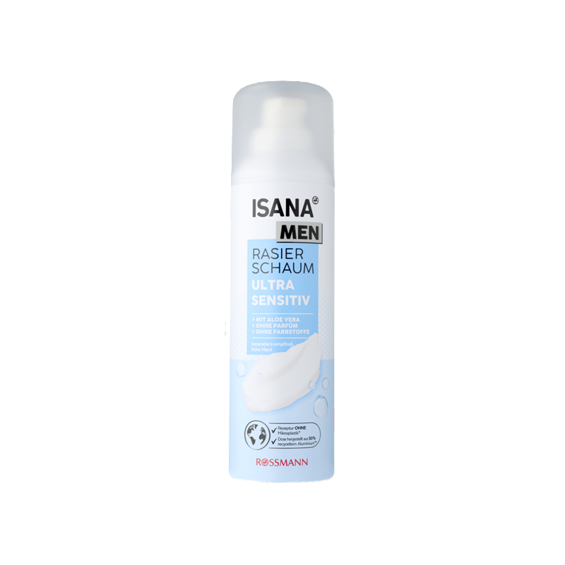  Isana Men Pianka do golenia Ultra Sensitiv 300ml