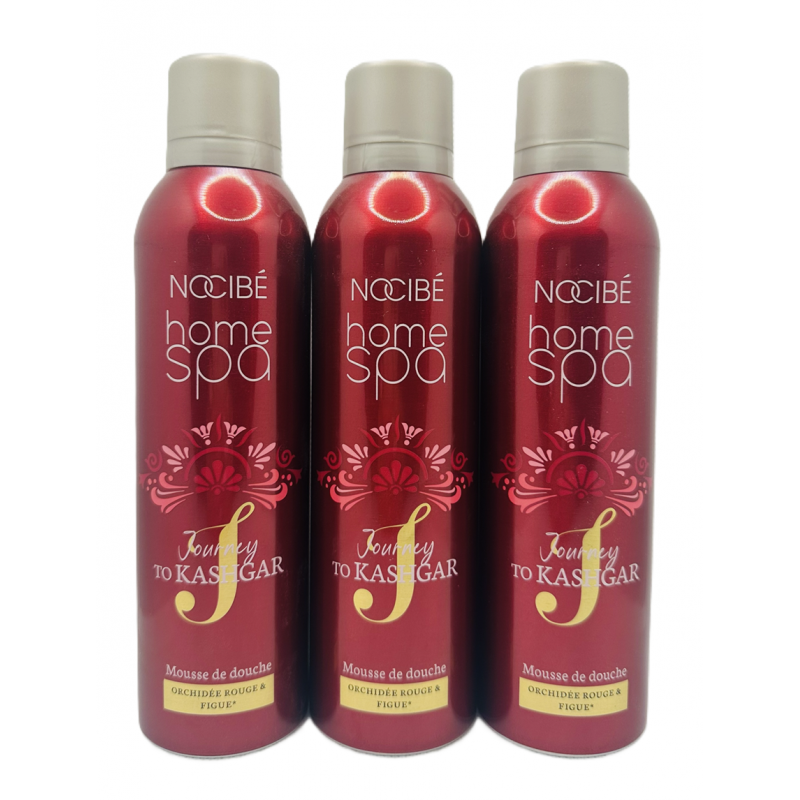  Nocibe Home Spa Pianka pod prysznic Zestaw 3x200ml Journey To Kashgar