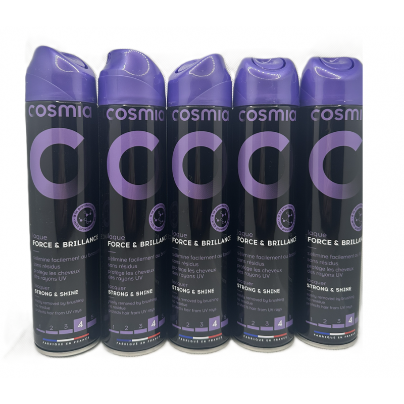  Cosmia Force&Brillance Lakier do włosów 5x300ml