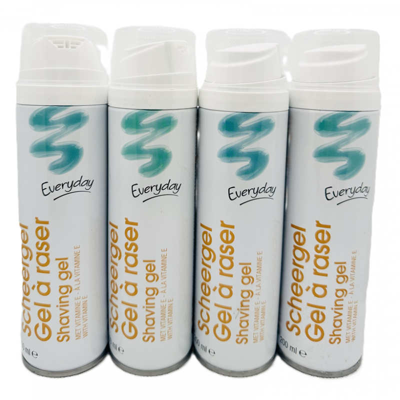  Everyday Scheergel Żel do golenia unisex 4x200ml