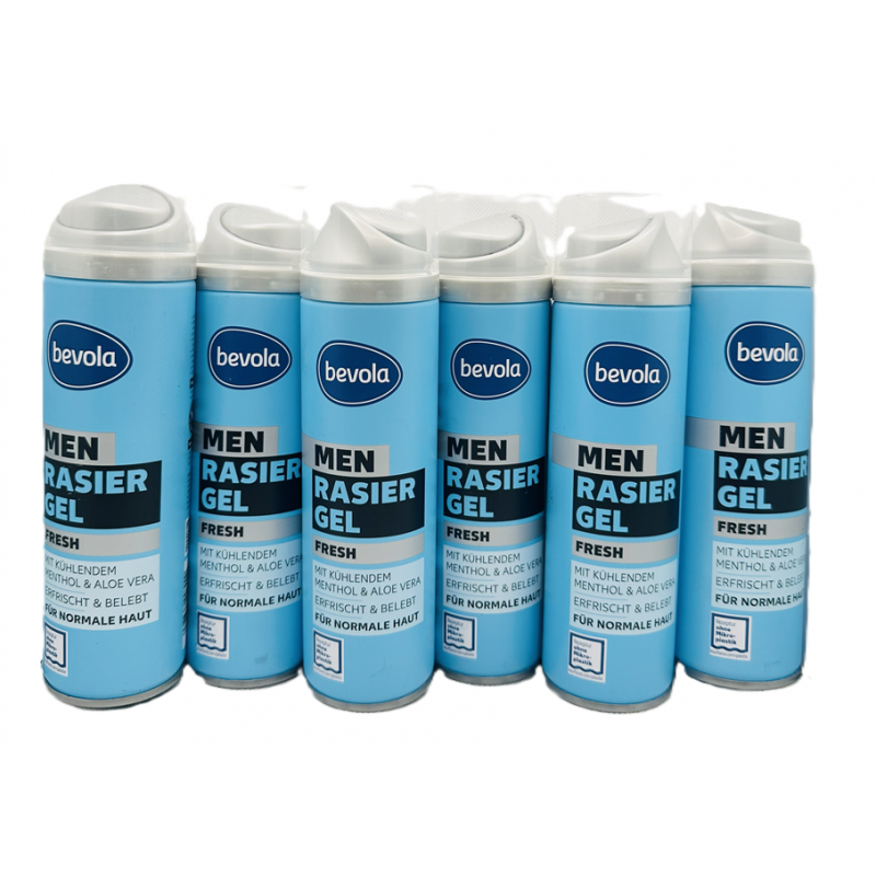  Bevola Men Fresh Żel do golenia 6x200ml
