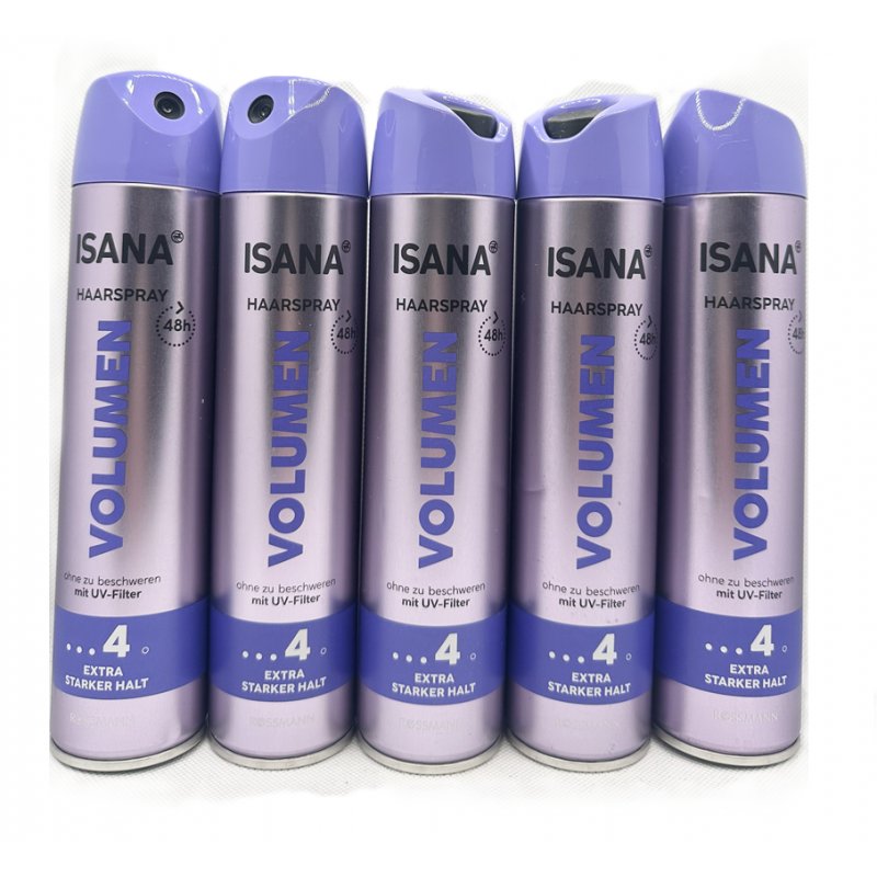  Isana Volumen Lakier do włosów dodający objętości 8x250ml