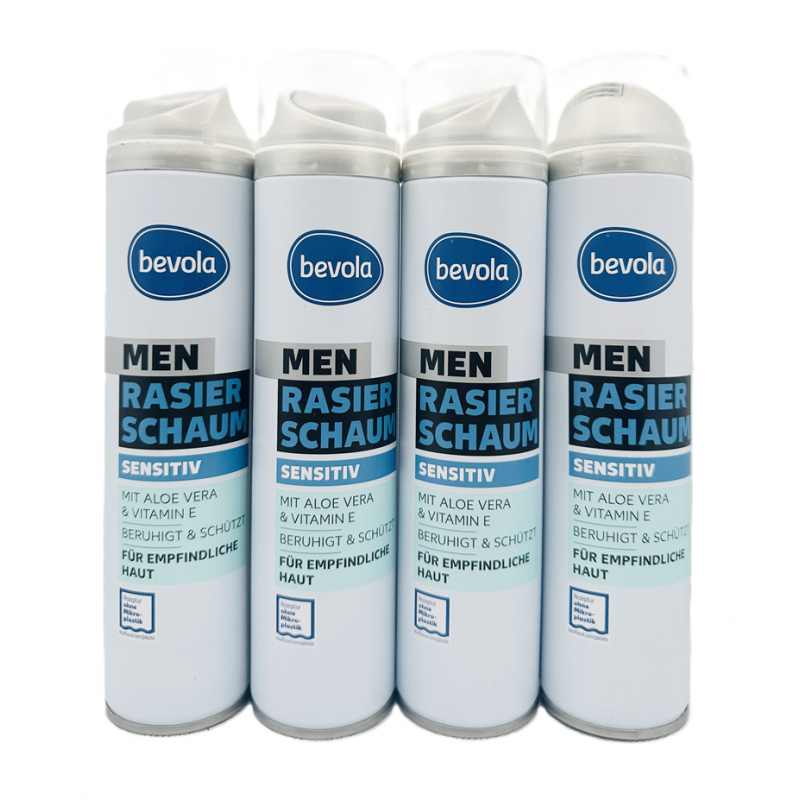  Bevola Men Sensitiv Pianka do golenia 4x300ml