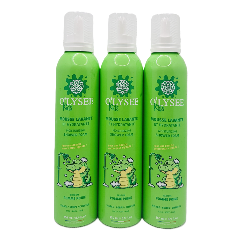  O'Lysee Kids Pianka pod prysznic dla dzieci 3w1 3x250ml