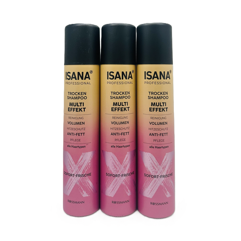  Isana Professional Multi Effekt Suchy szampon do włosów 3x200ml