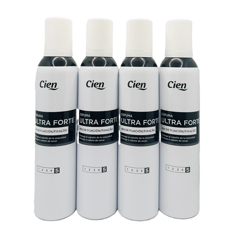  Cien Espuma Ultra Forte Pianka do włosów 4x250ml