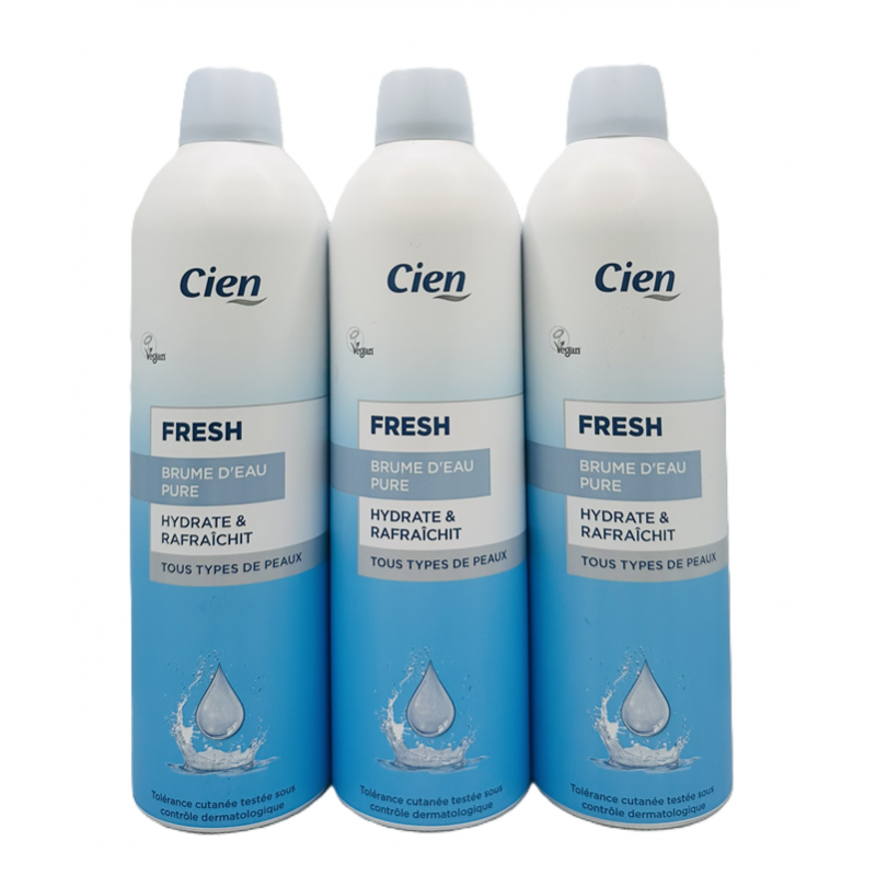  Cien Woda odświeżająca w sprayu Mgiełka 6x400ml