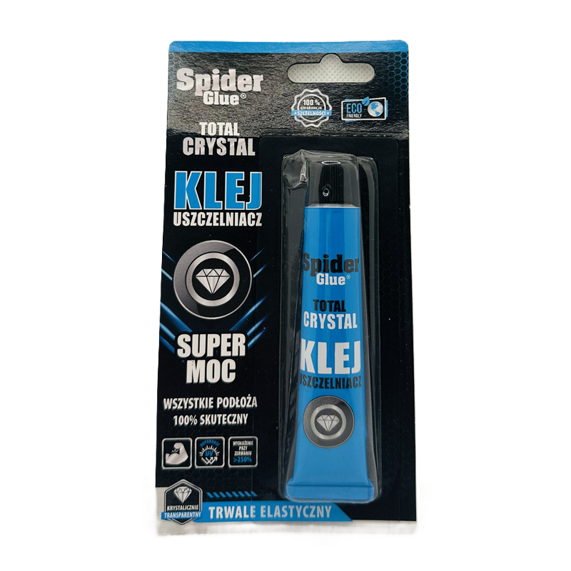  Klej montażowy uszczelniacz Spider Glue Total Crystal 25ml