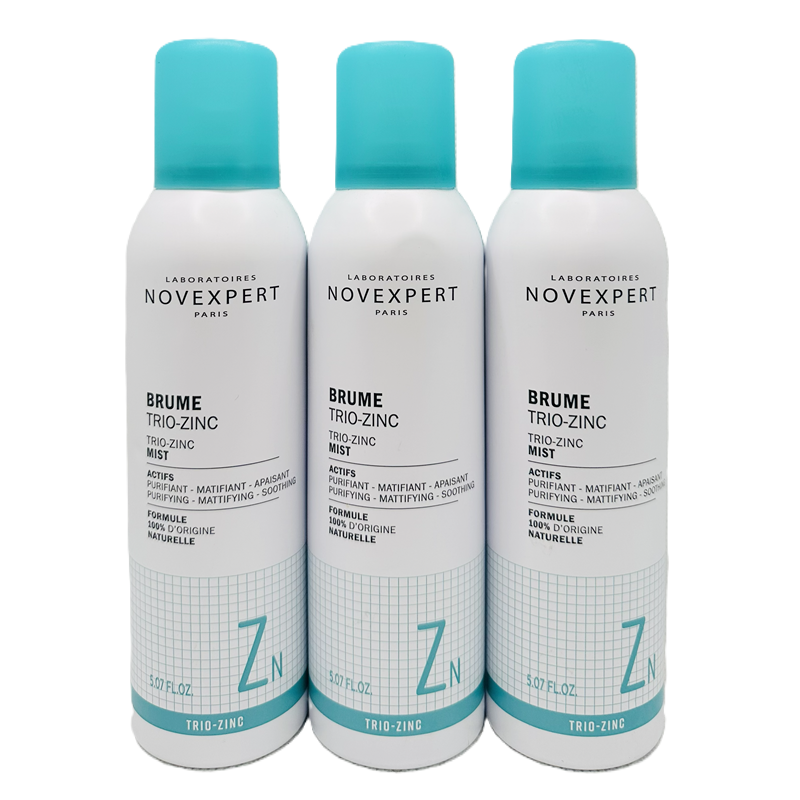  Novexpert Trio-Zinc Mist 3x150ml Mgiełka do skóry mieszanej i tłustej