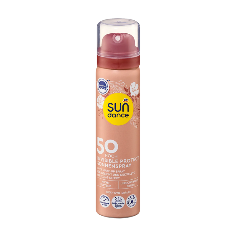  Sundance SPF50 Mgiełka do twarzy transparenta 75ml TRAVEL SIZE