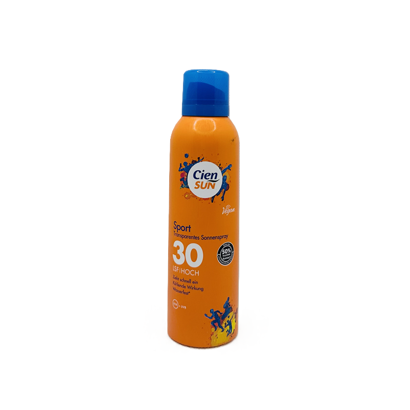  Cien Sun Sport SPF30 Spray do opalania transparentny 200ml