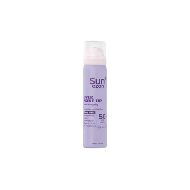  SunOzon SPF50 Mgiełka do twarzy transparenta 75ml TRAVEL SIZE