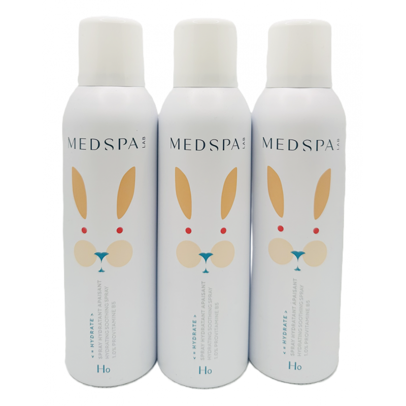  Medspa LAB Spray nawilżający do twarzy 3x150ml Mgiełka