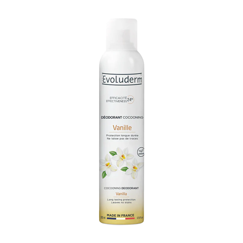  Evoluderm Deodorant Vanille 200ml Dezodorant o zapachu wanilii