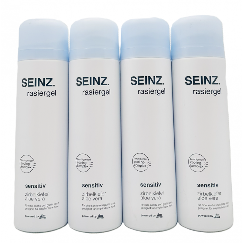  SEINZ Żel do golenia Sensitive 4x200ml