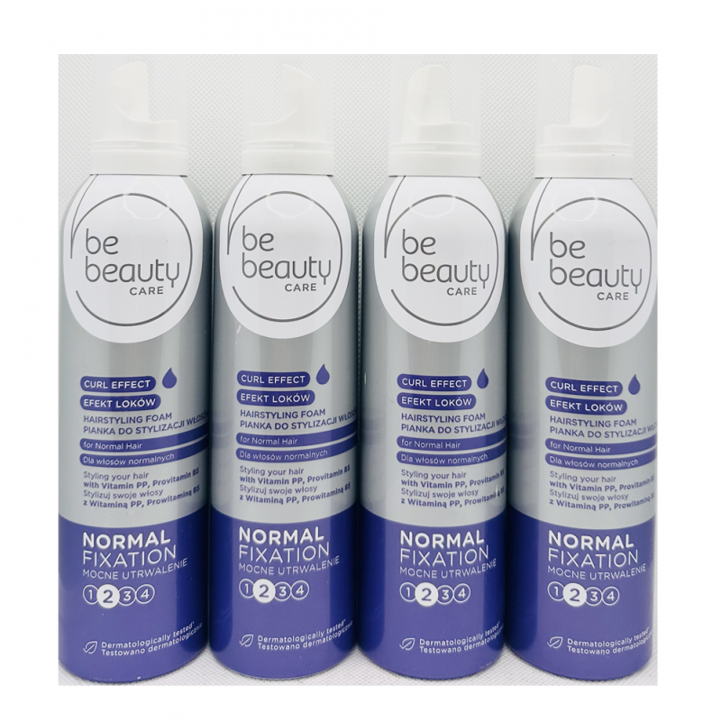  Be Beauty Curl Effect Pianka do włosów kręconych 4x250ml