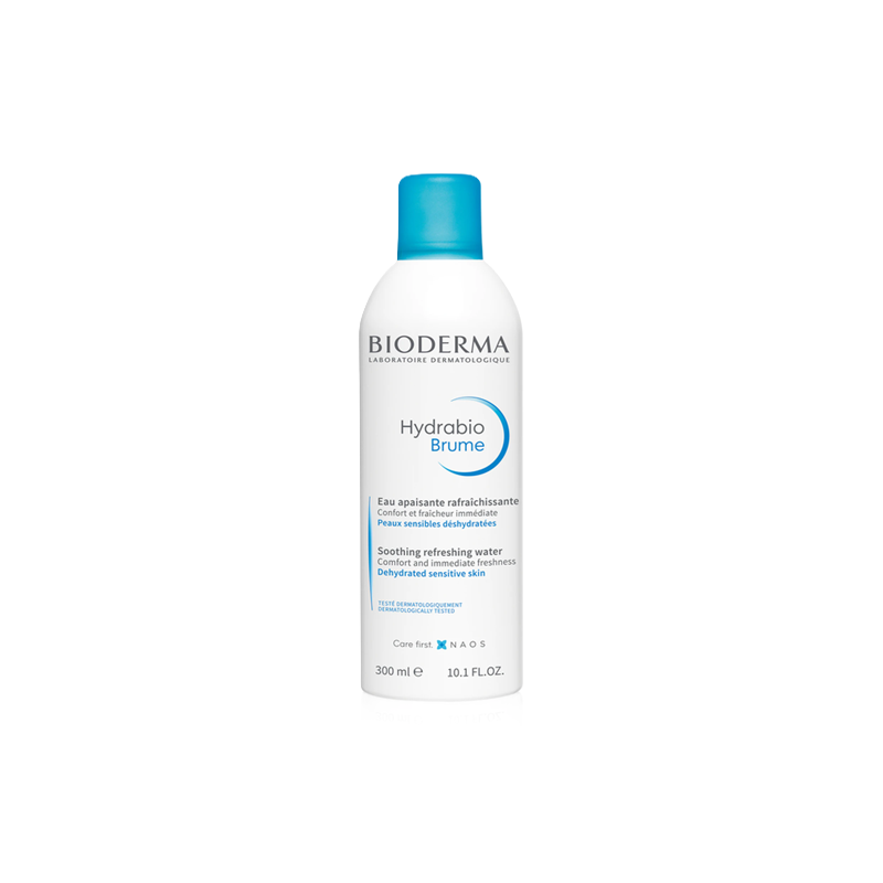  Bioderma Hydrabio Brume 300ml Woda Odświeżająca Spray