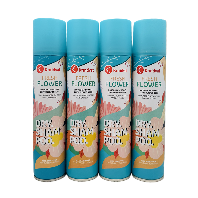 Kruidvat Fresh Flower Suchy Szampon 4x250ml
