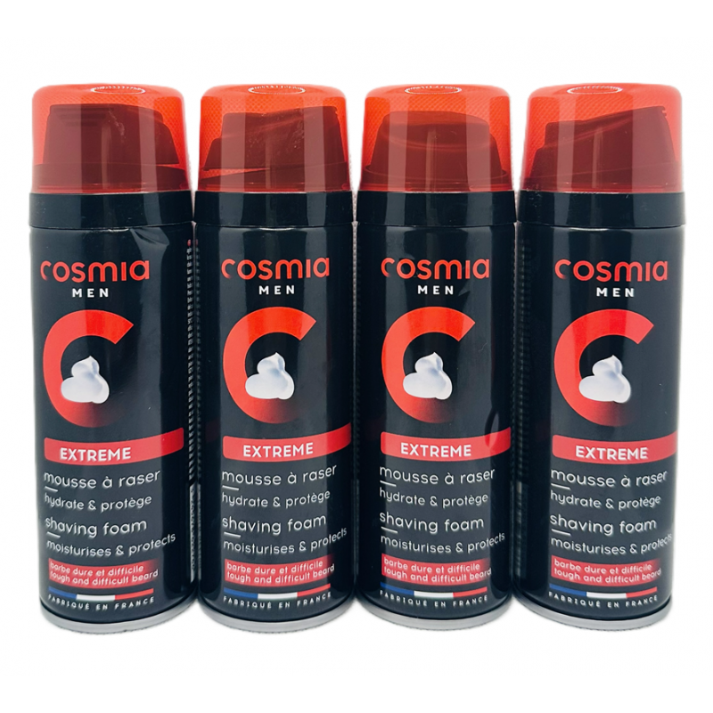  Cosmia Men Pianka do golenia Extreme 4x200ml