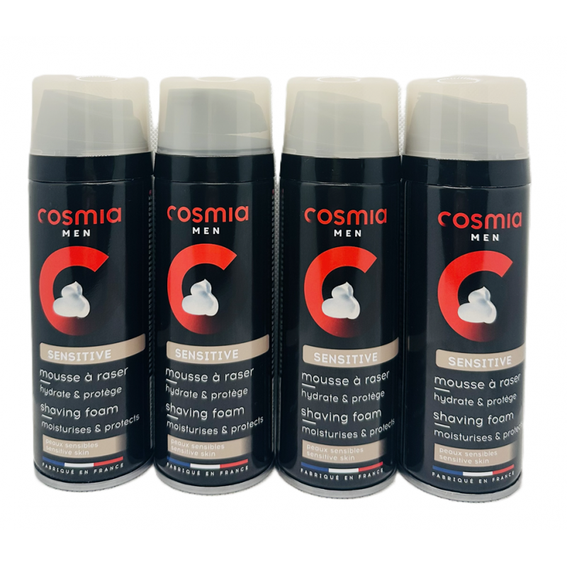  Cosmia Men Pianka do golenia Sensitive 4x200ml